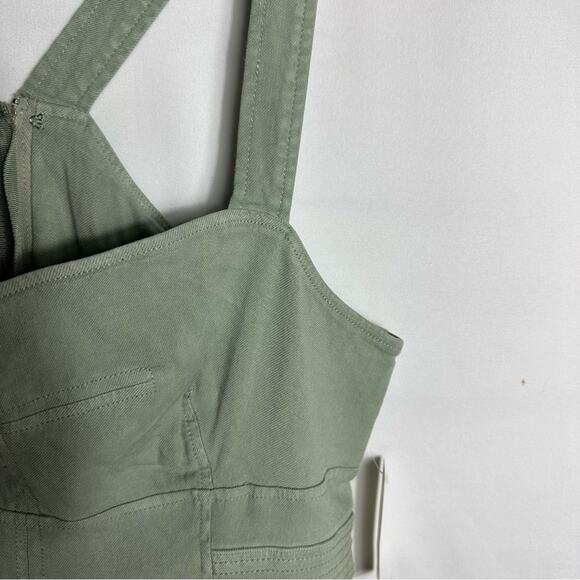 ANTHROPOLOGIE Square Neck Mini Dress NWT in Size 14 - Picture 4 of 6